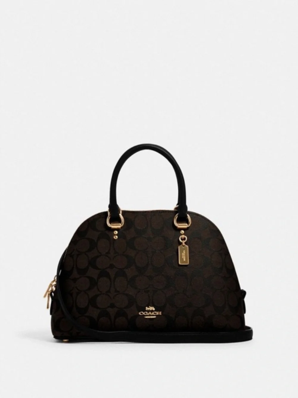 Katy Satchel In Signature Canvas